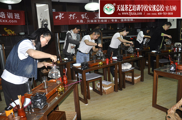 第164期：选修课之绿茶茶艺表演(图2)