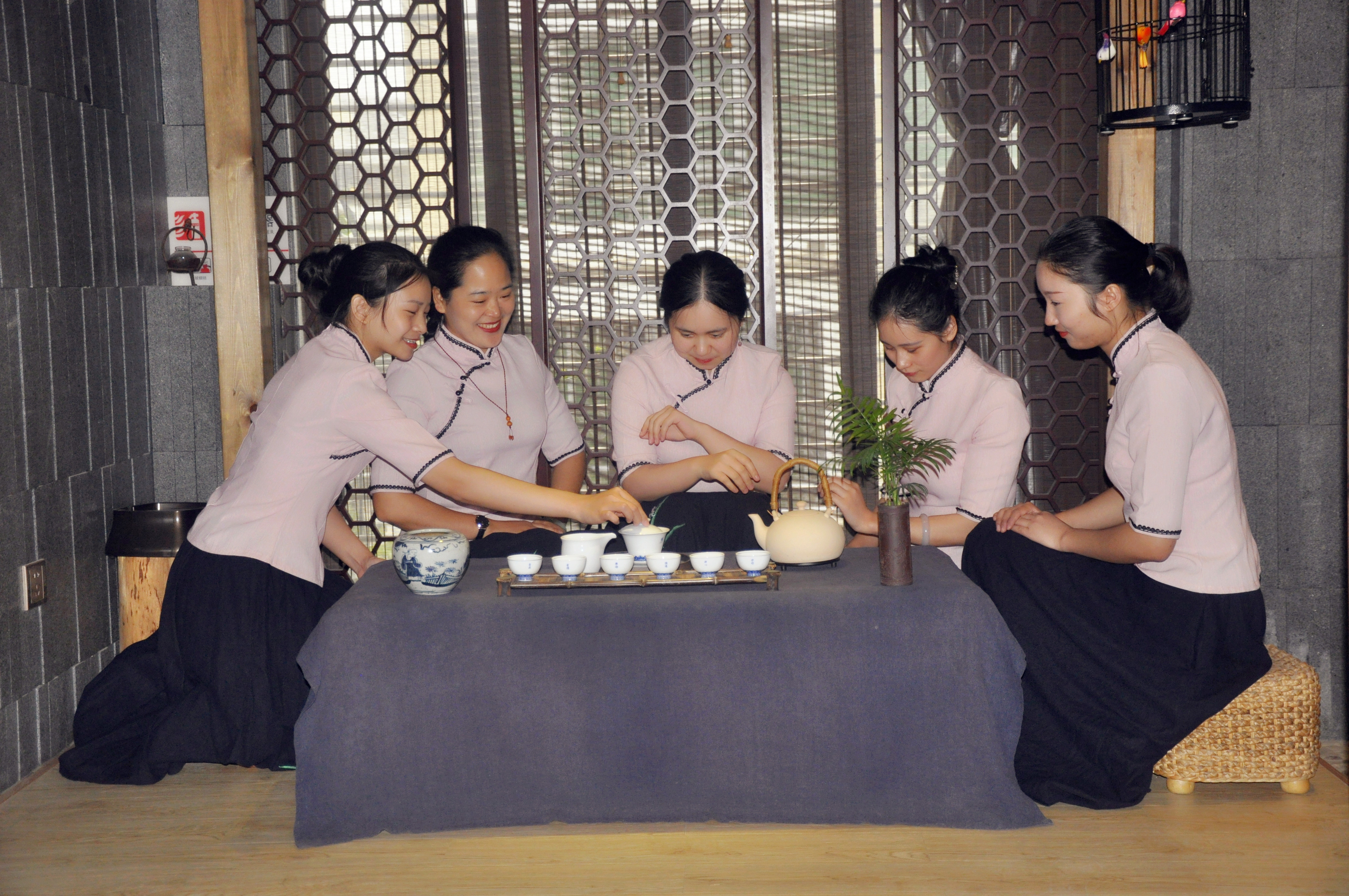 晋中茶艺师培训学员问天晟茶艺培训学校：晋中哪里有茶艺培训班?