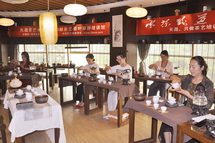 天晟茶艺培训学校办了多少期中国茶学系统培训班了