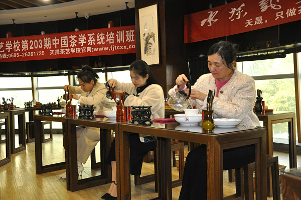 第203期：安溪茶艺流水训练复习(图3)