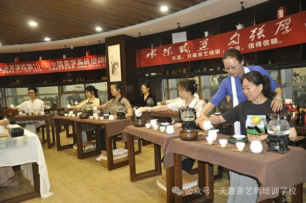 走进茶艺培训----茶艺师的“第二张脸”:以手为笔,绘茶艺之美(图9) 走进茶艺培训----茶艺师的“第二张脸”:以手为笔,绘茶艺之美(图9)