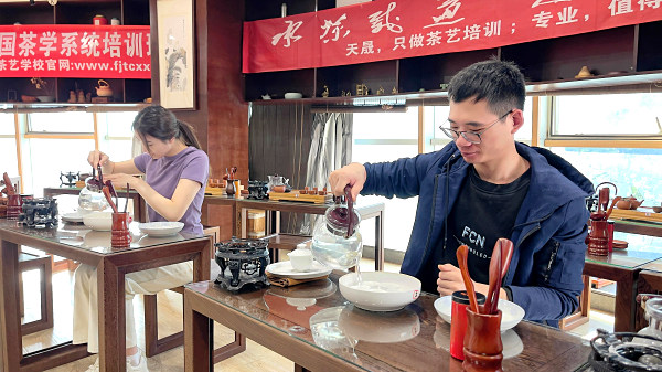 第214期：安溪茶艺流水训练复习(图1)