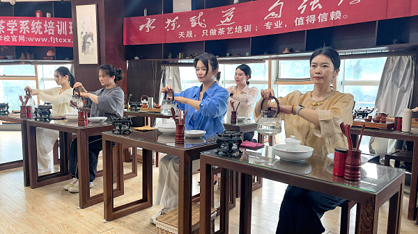 第218期：安溪茶艺流水训练复习(图1)